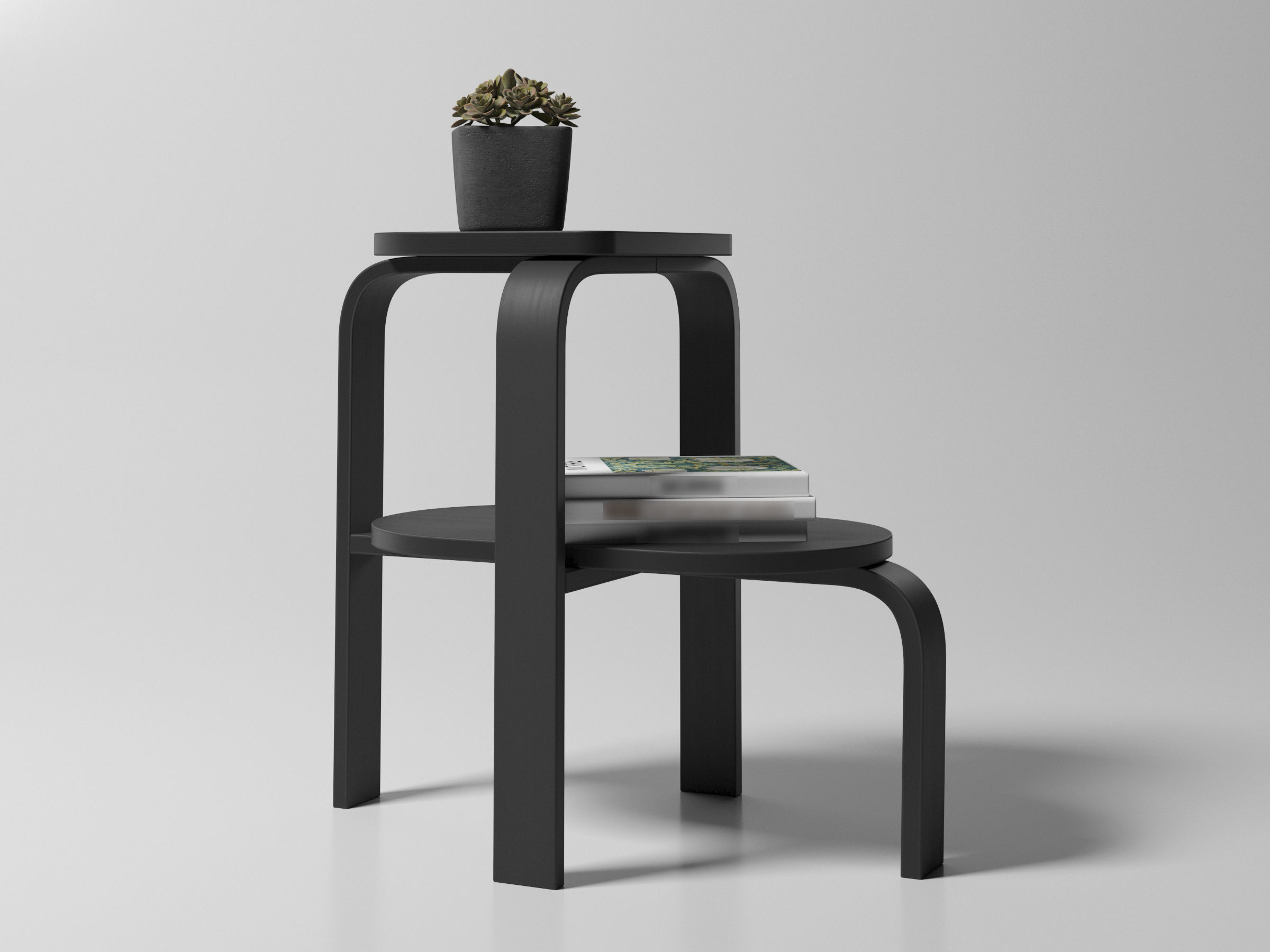Altura Step Stool 3D model_2