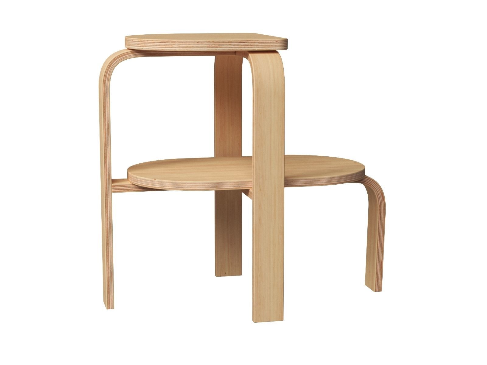 Altura Step Stool 3D model_8