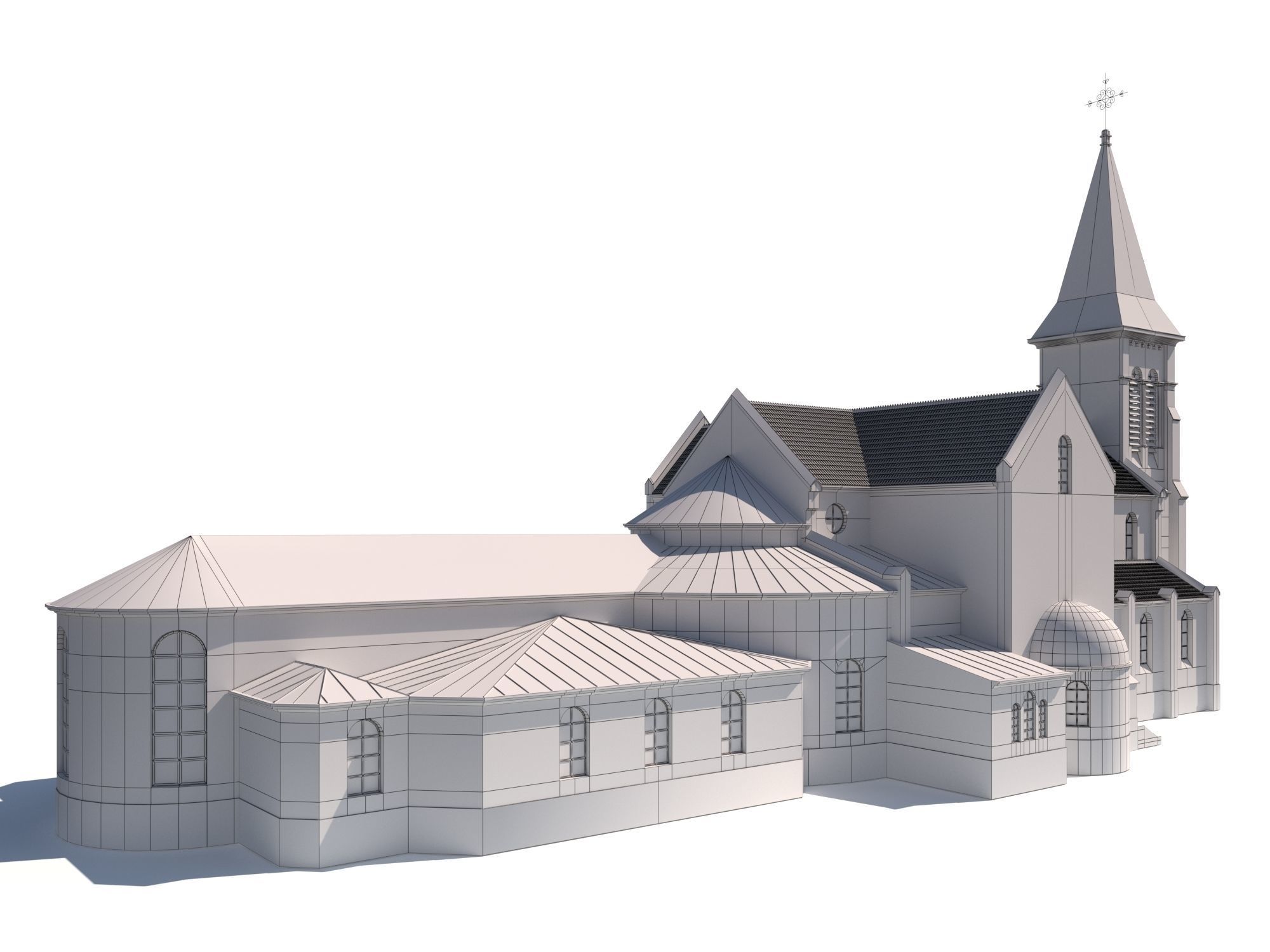 Church 3D model_14