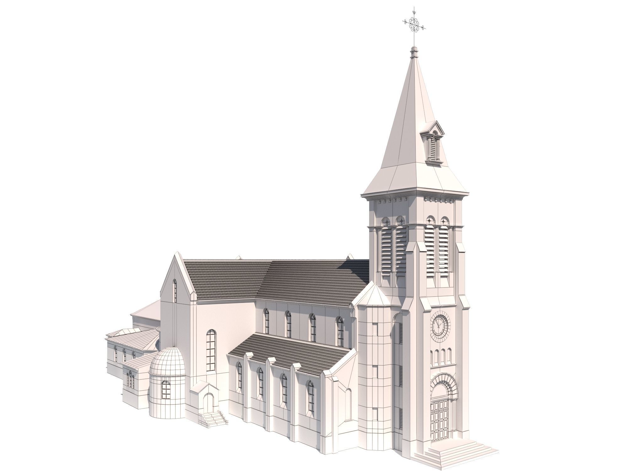Church 3D model_10