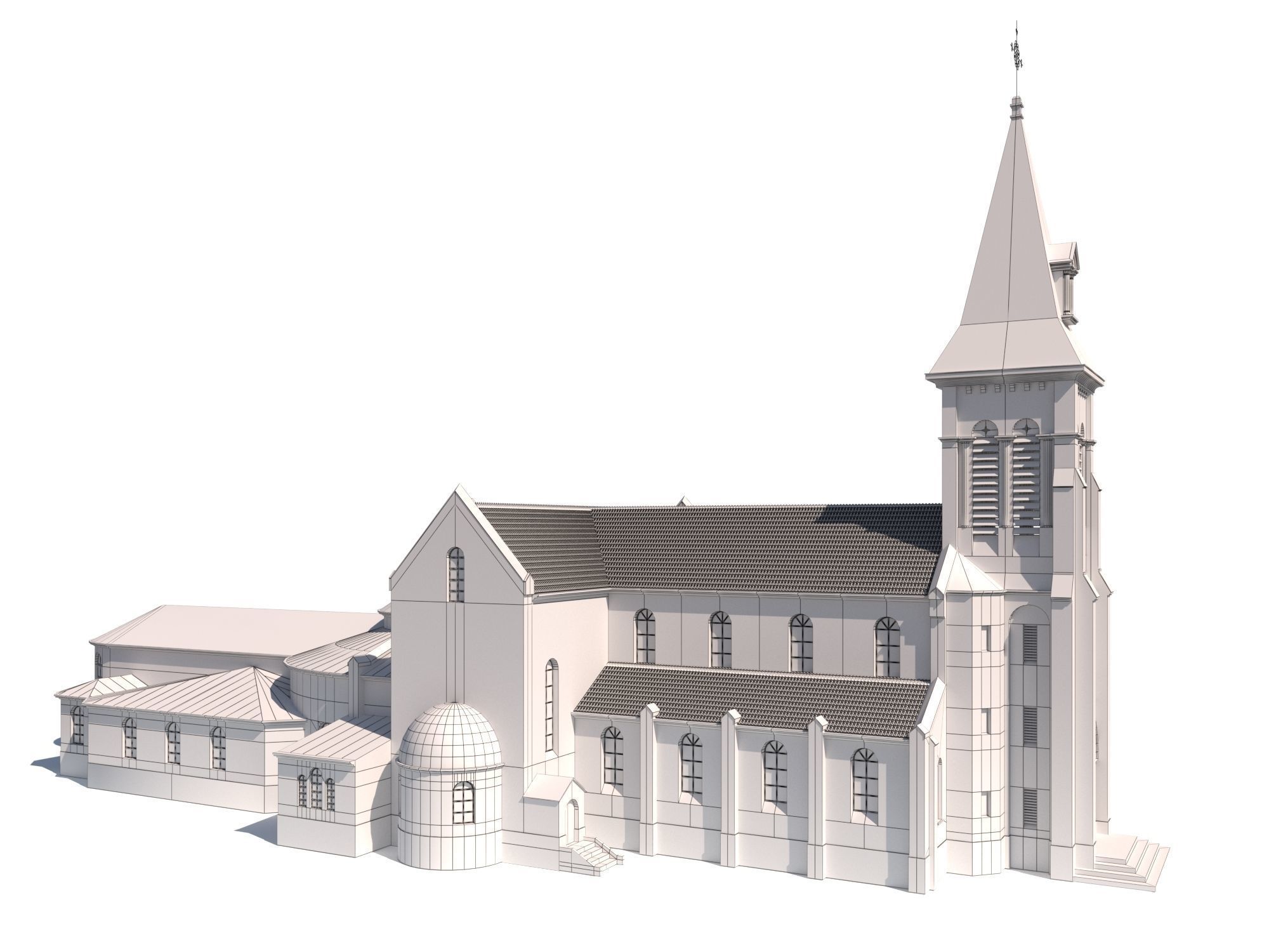 Church 3D model_11