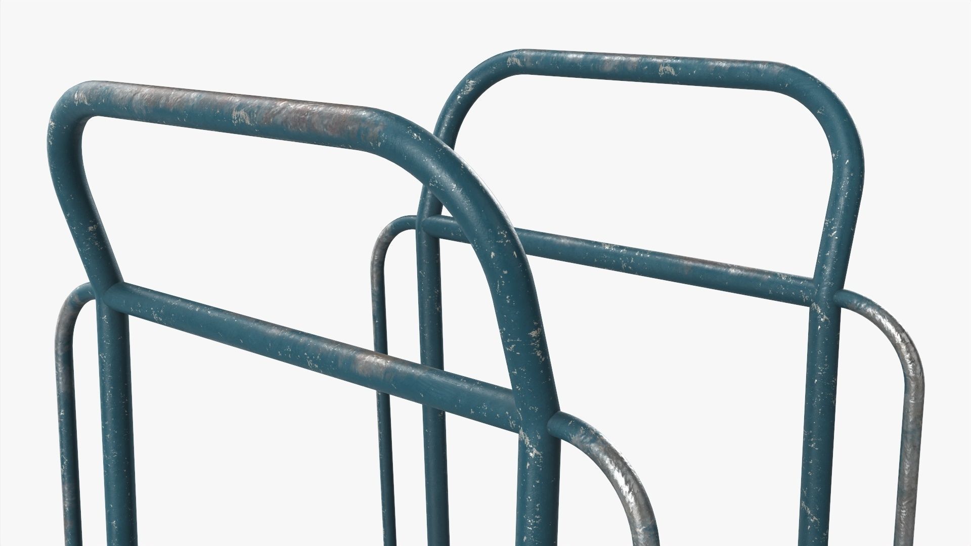 Running iron drum 3D model_2