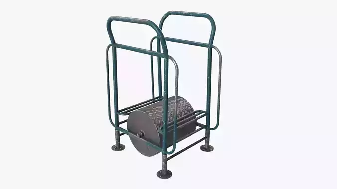 Running iron drum