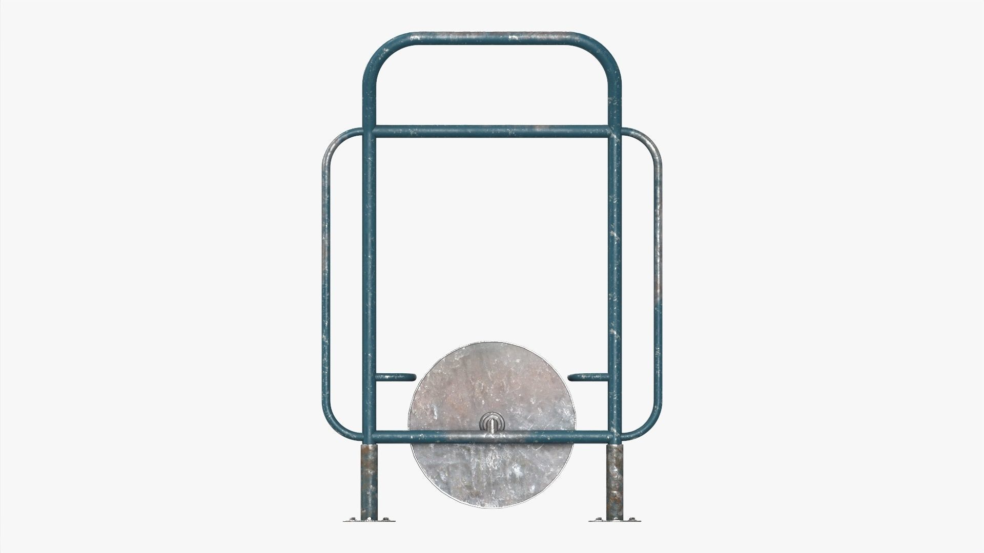 Running iron drum 3D model_6