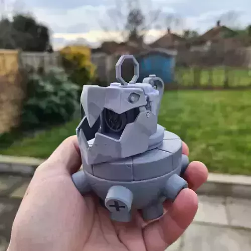 Jinx Arcane inspired Chomper grenade 3d model for printing