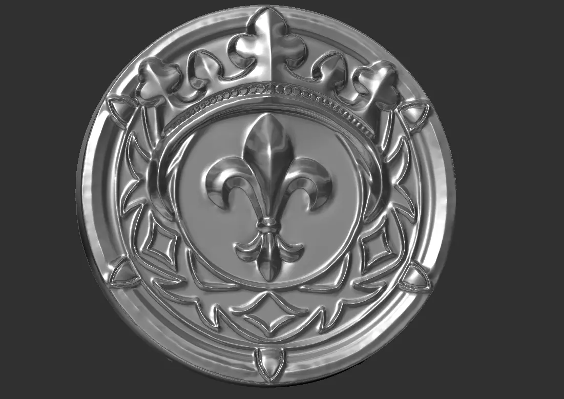 Coin from Gwent Free 3D print model