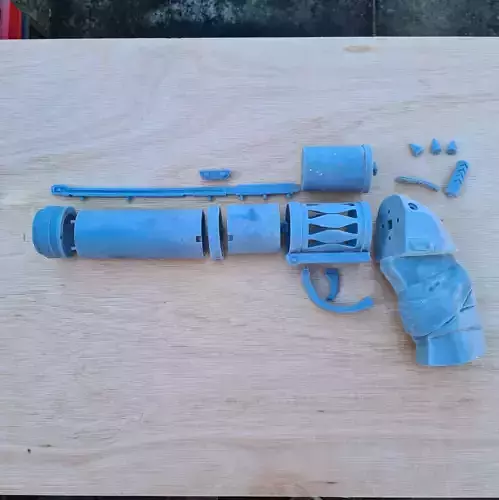 Jinx Arcane inspired Zap Gun pistol 3d model for printing 3D print model
