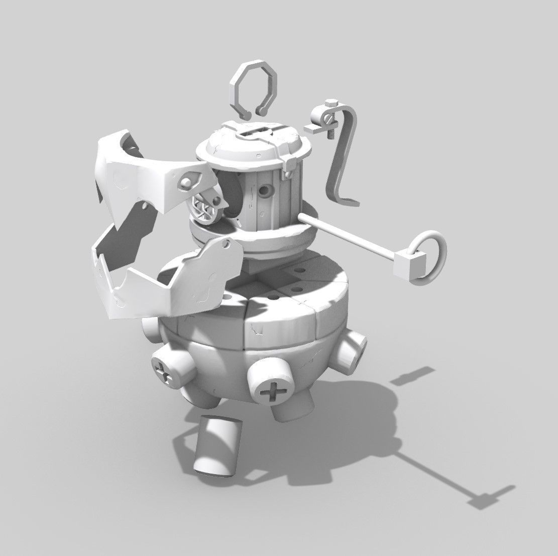 Jinx package- Arcane inspired Chomper and Zap Gun print models 3D print model_4