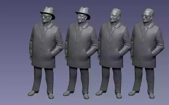 Enzo Ferrari Old 3D print model