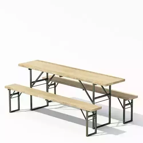 Convenient Bench And Desk