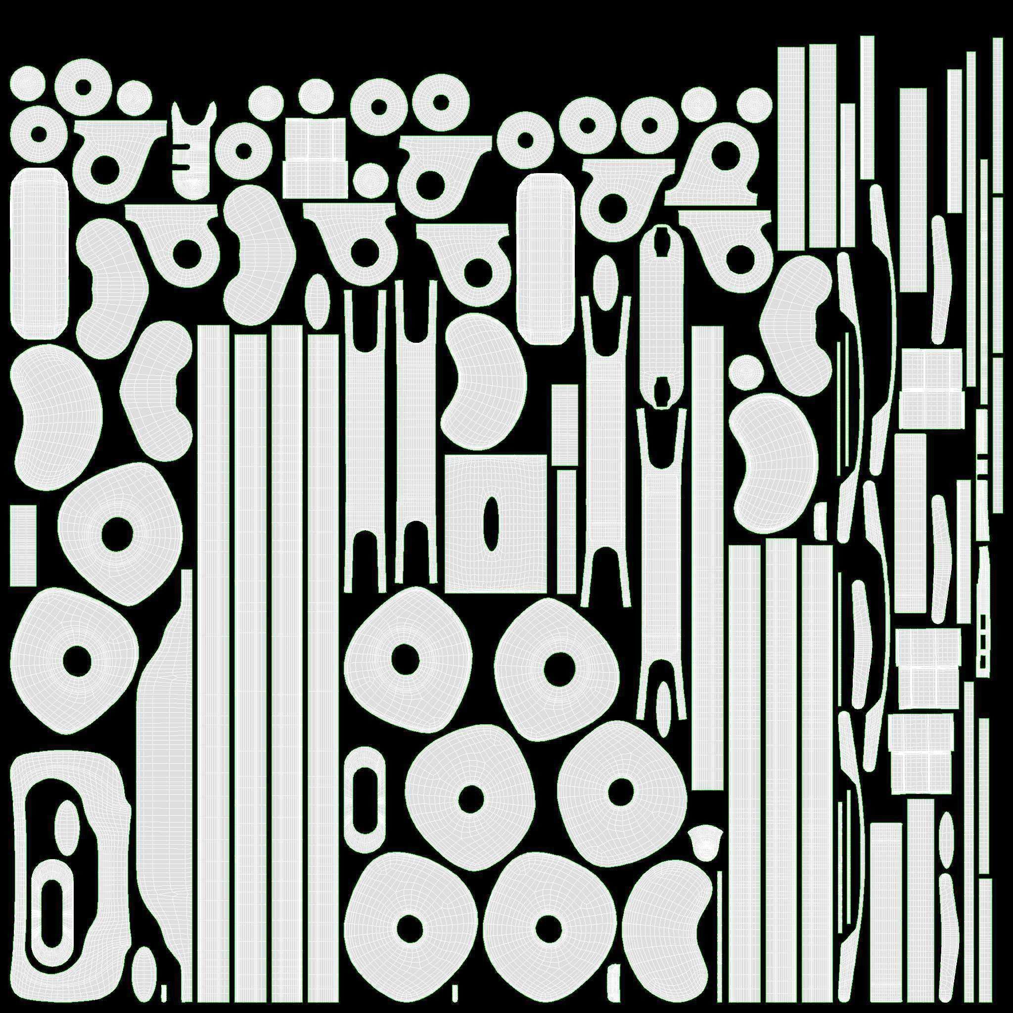 Suitcase medium hardshell on wheels 3D model_18