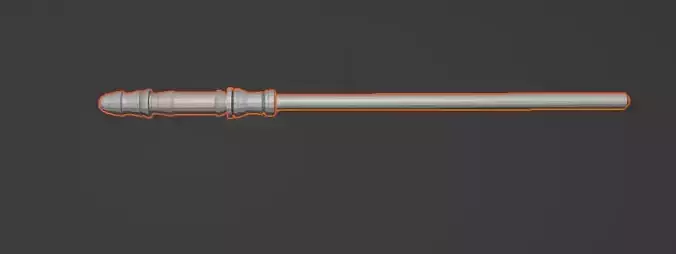 Untextured lightsaber