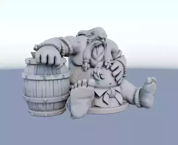 gragas League of Legends 3D print model 3D print model