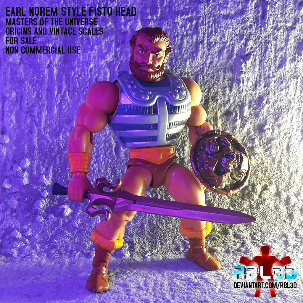 Fisto Head Earl Norem style -motu origins and vintage- 3D print model_5