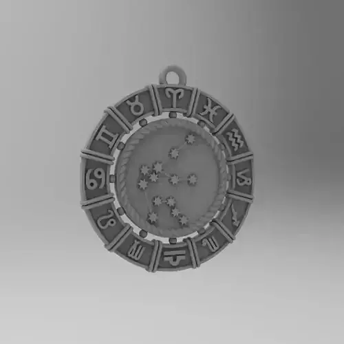zodiac pendant