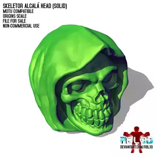 Skeletor Alcala head for Motu Origins