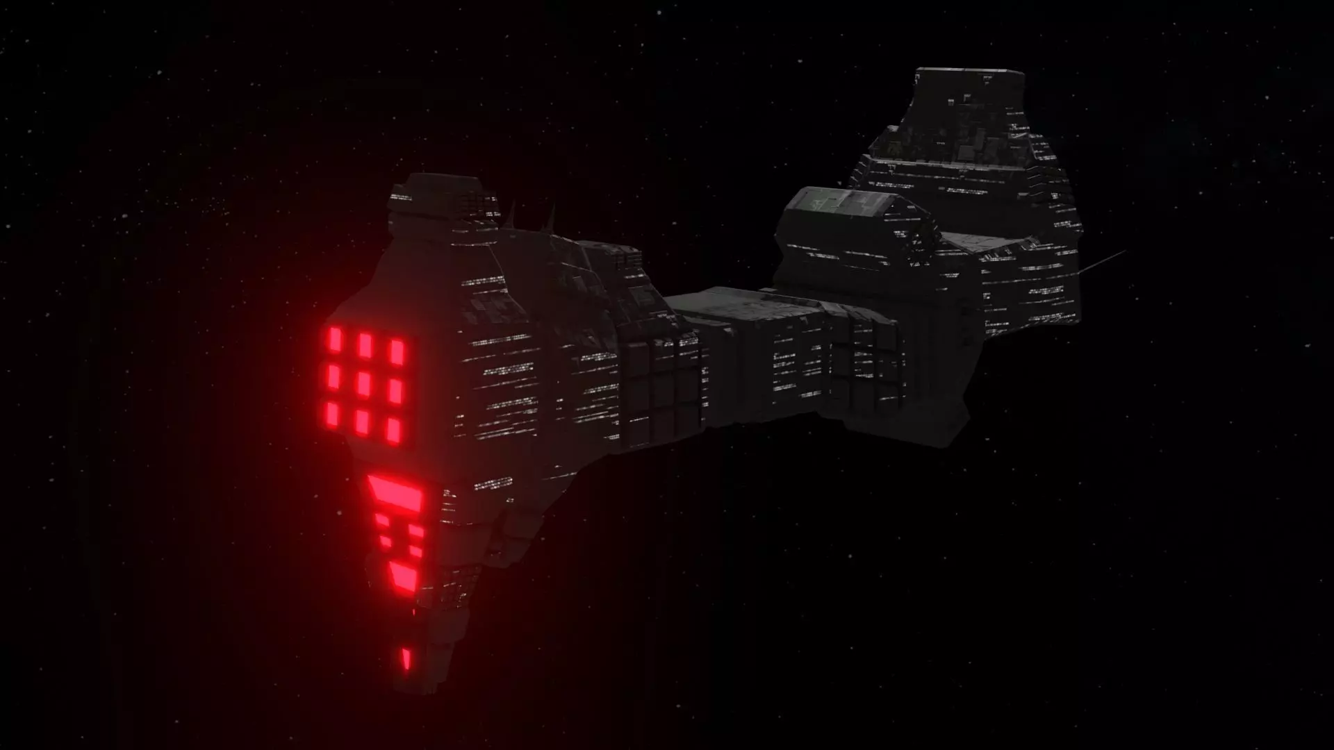 Future Spaceship No3 3D model_0