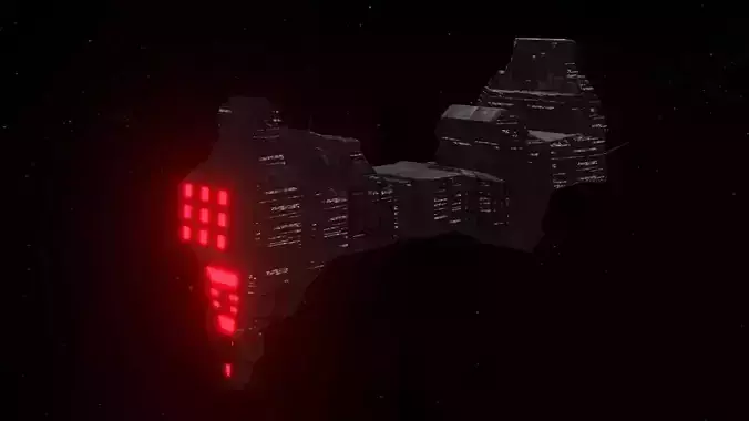 Future Spaceship No3 3D model