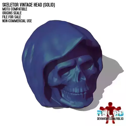 Skeletor Vintage head for Origins