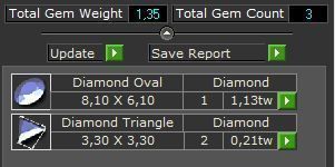 Oval Engagement Ring Triangle Side Stones 3d file 3D print model_14