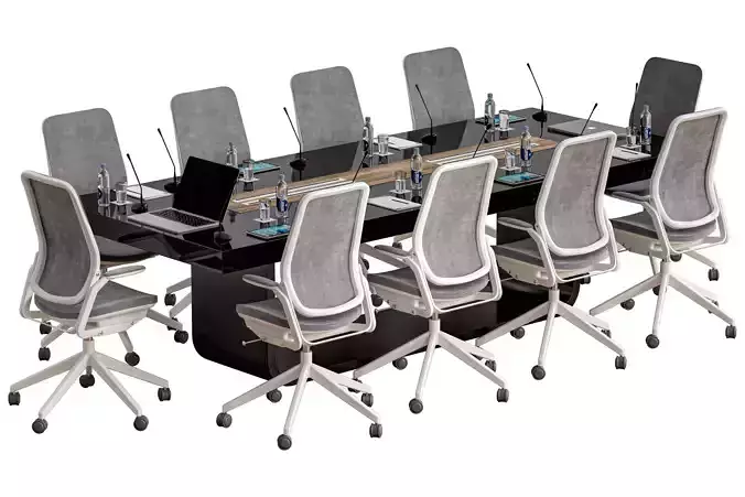 conference table 23 3D model