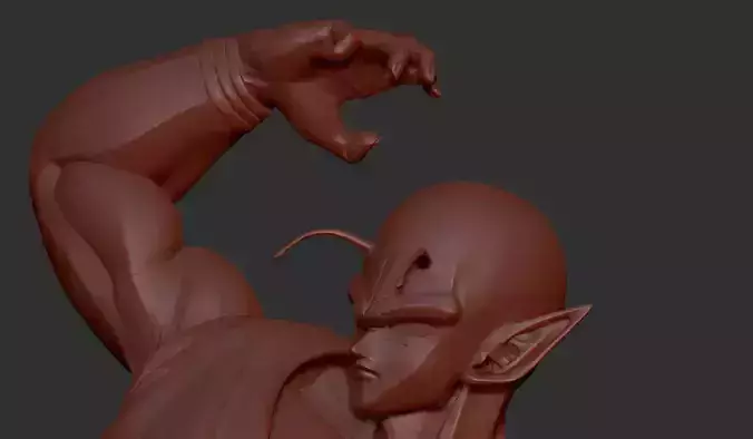 goku vs piccolo dragon ball  3D print model
