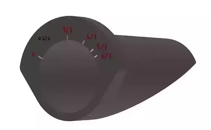 Metric Merge Collector Cutting Sleeves