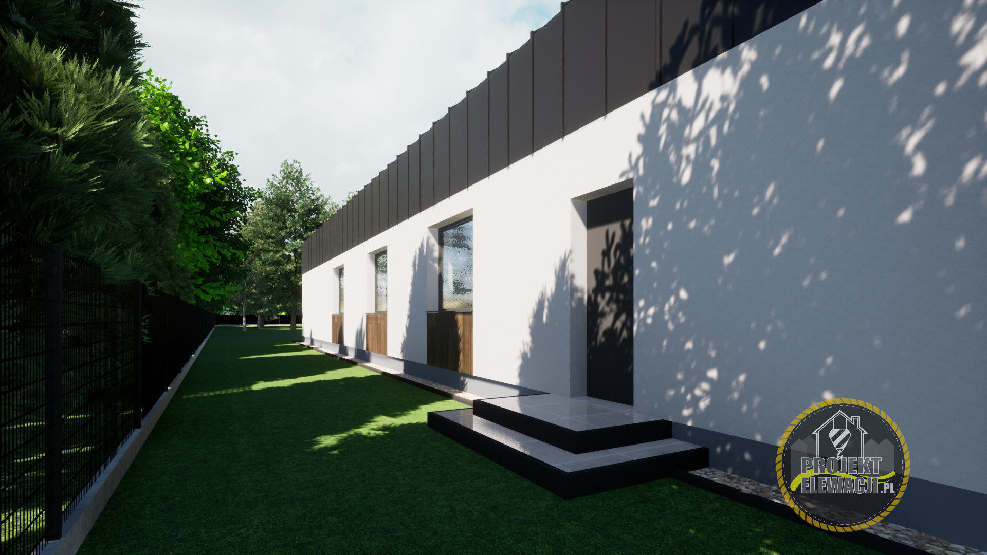 double barn house model 3D model_15