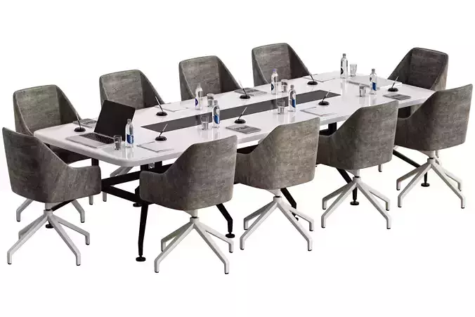 conference table 24 3D model