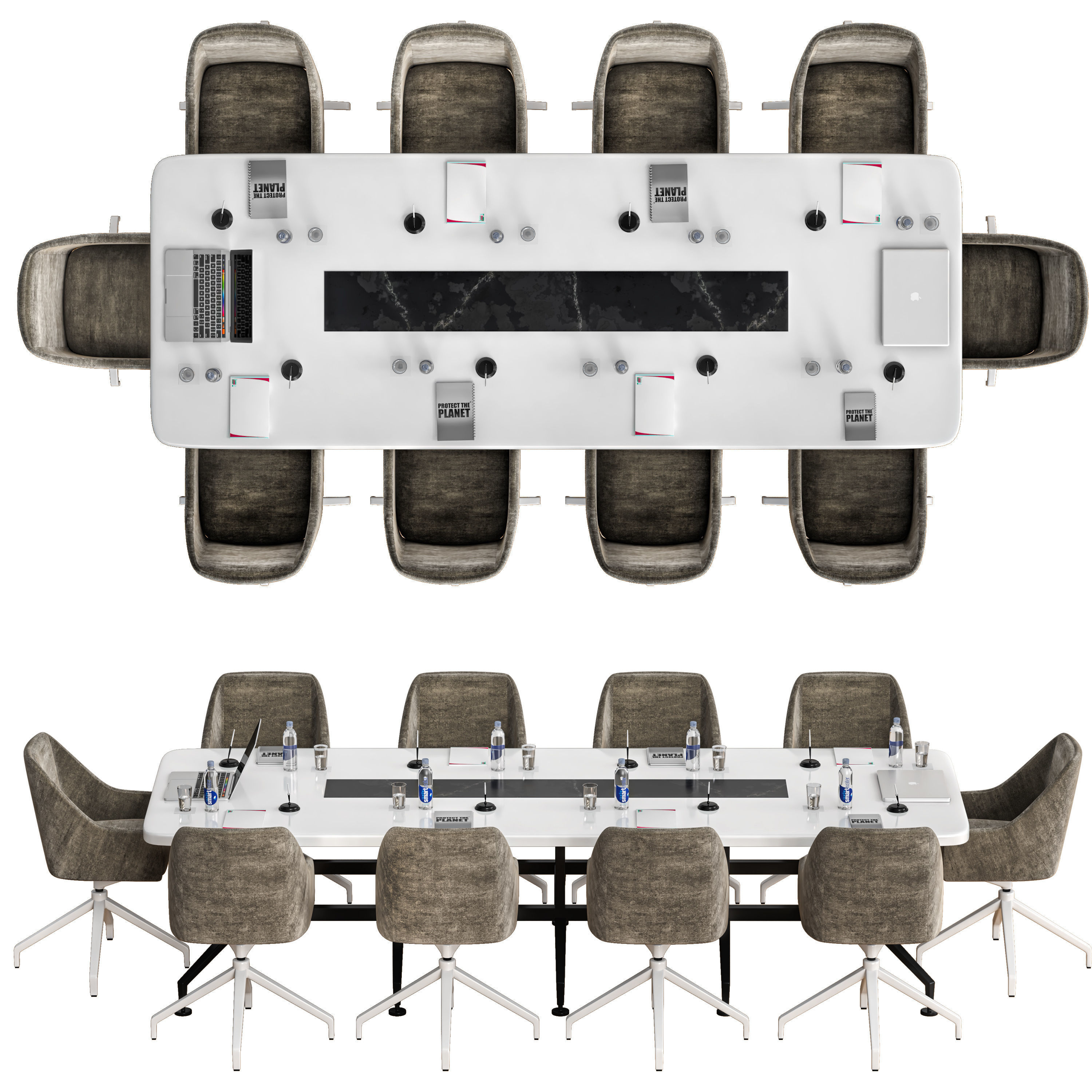 conference table 24 3D model_3