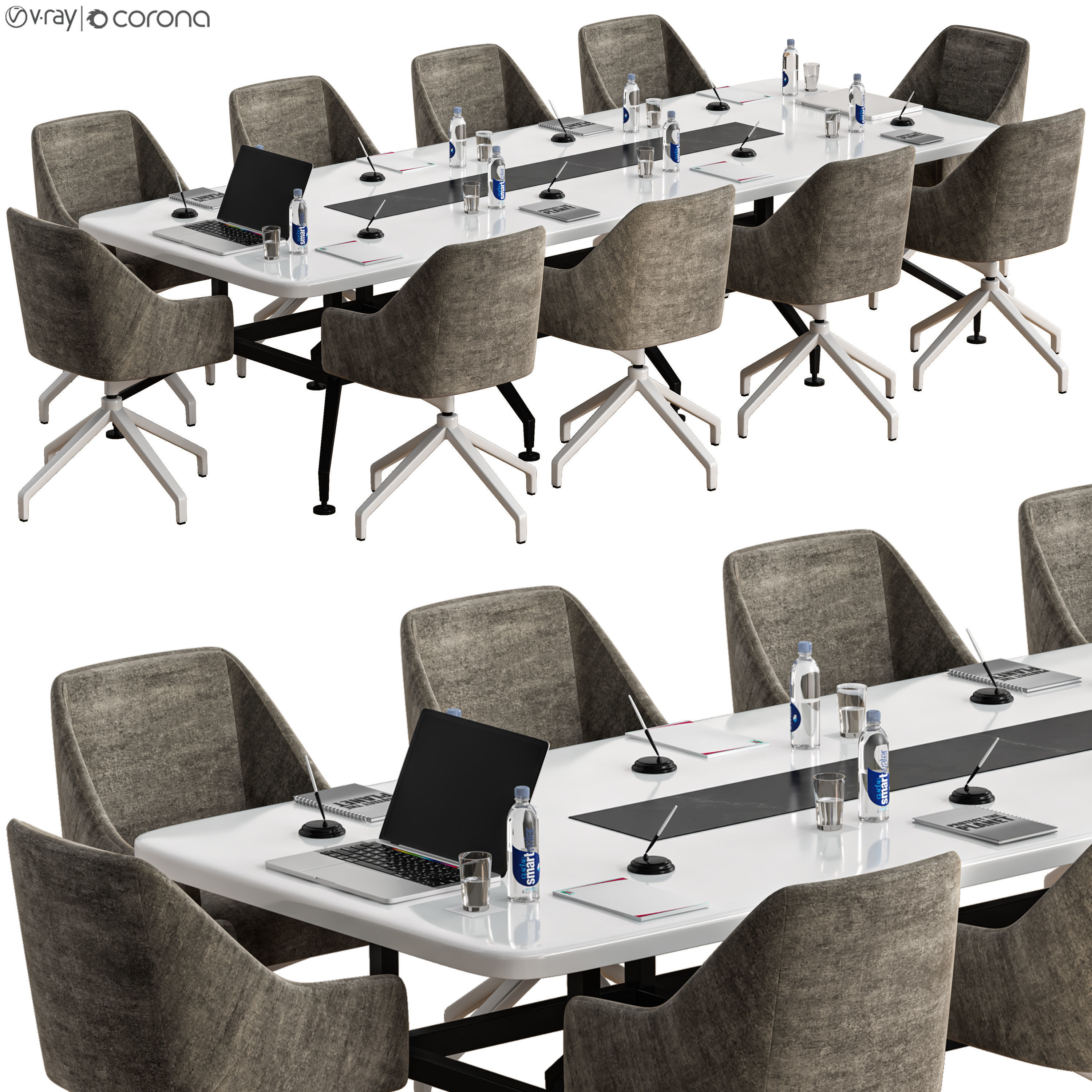 conference table 24 3D model_5