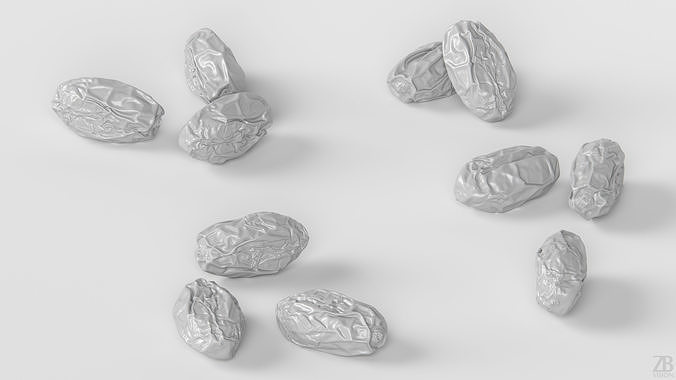 Date Fruit 3D model 4