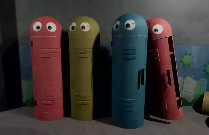 Poppy playtime lockers