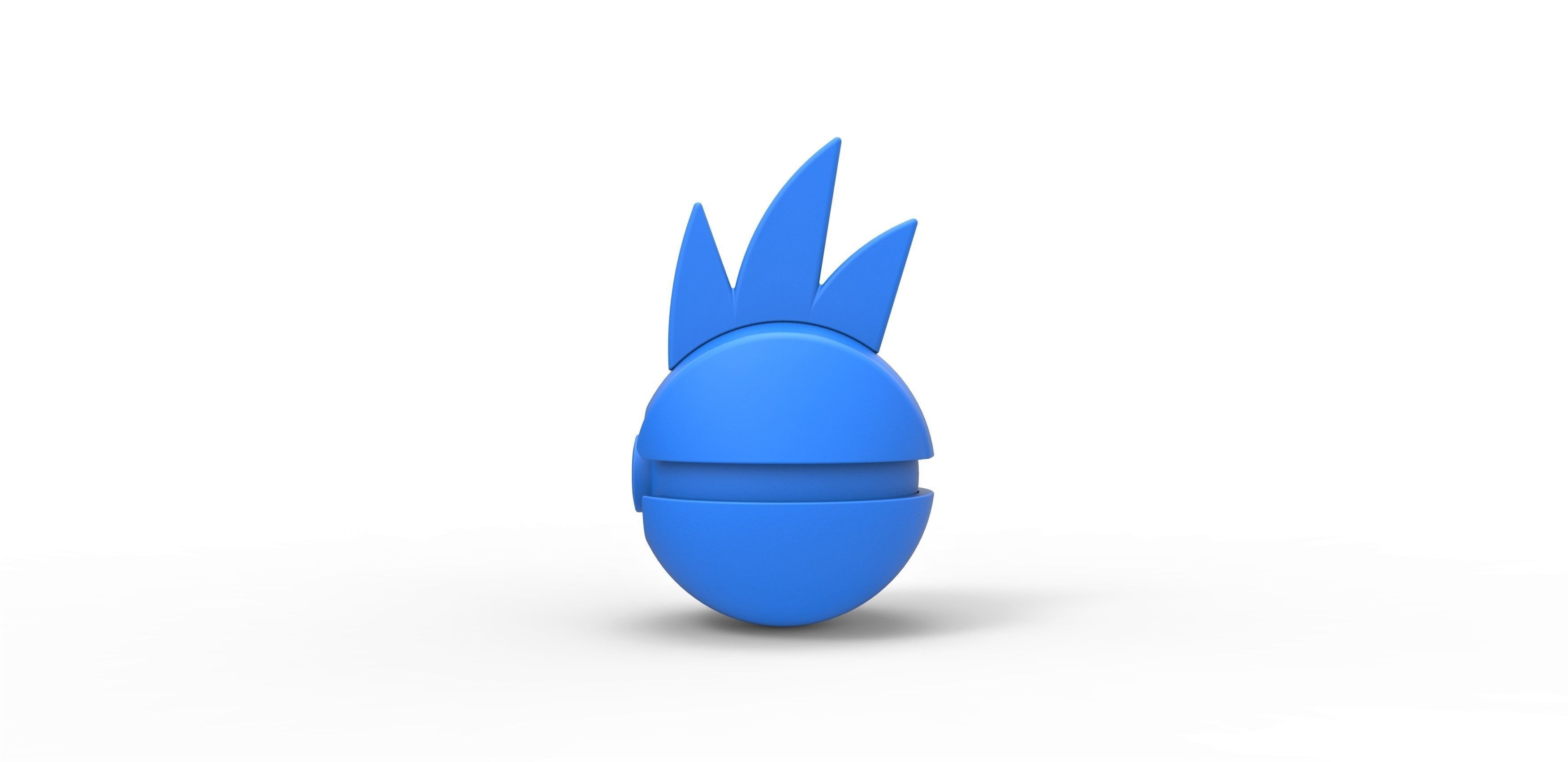 Feraligatr orb 3D print model_15