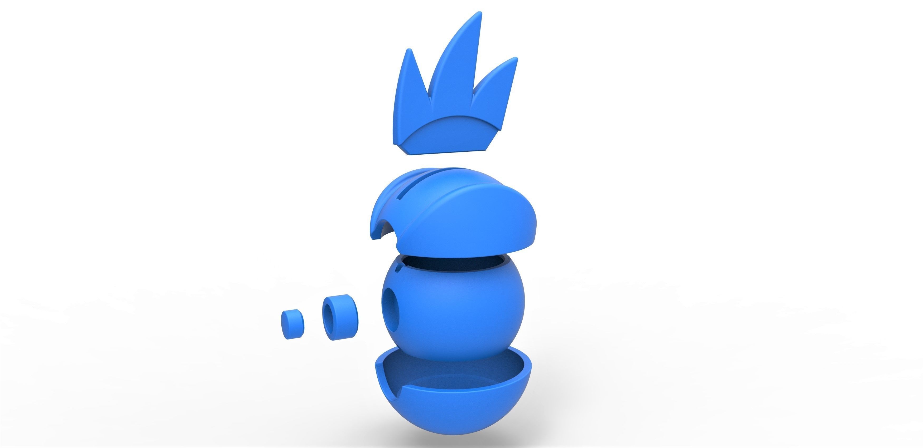 Feraligatr orb 3D print model_18