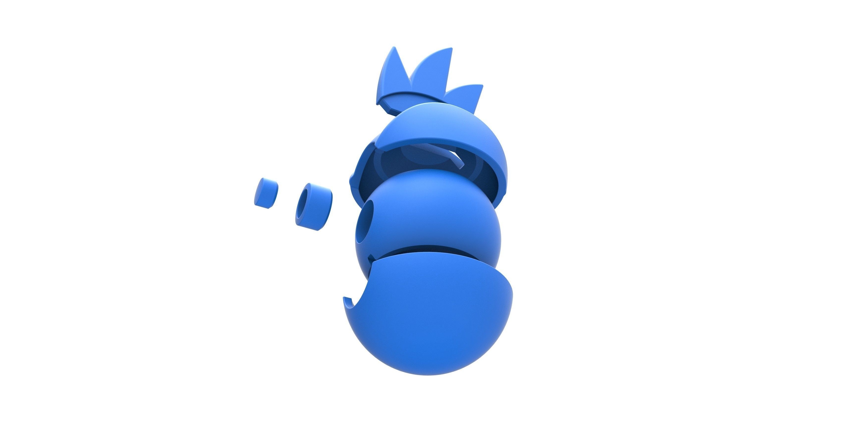 Feraligatr orb 3D print model_19