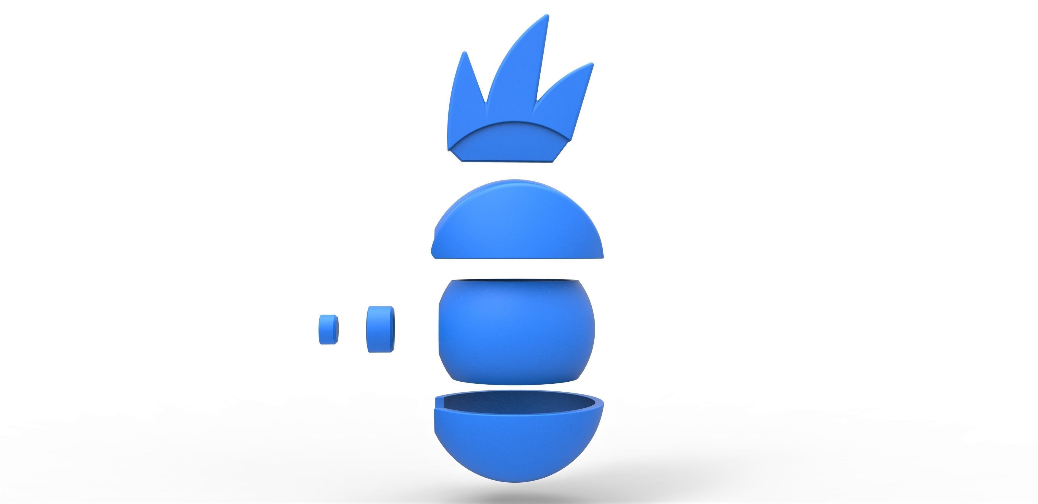 Feraligatr orb 3D print model_21