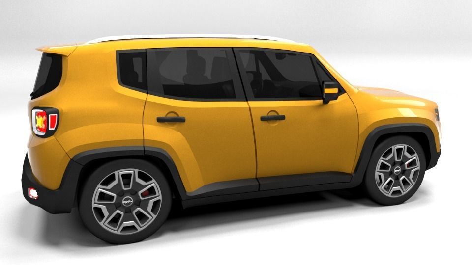 JEEP REGENADE Low-poly 3D model_6