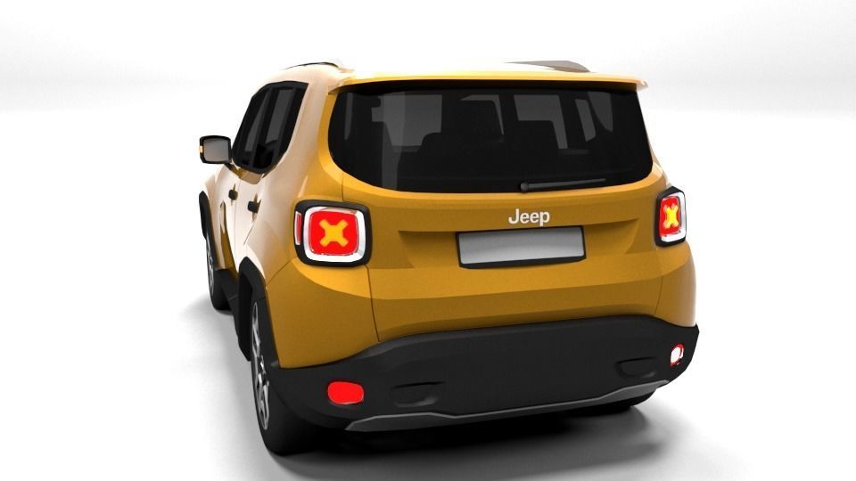 JEEP REGENADE Low-poly 3D model_2