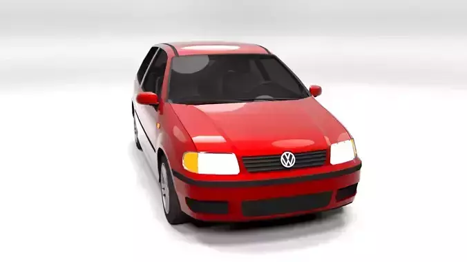 VW POLO 3DOOR LOWPOLY