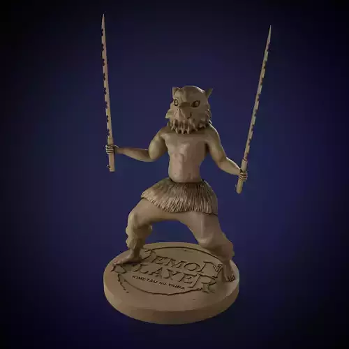 Inosuke statue 3D print model