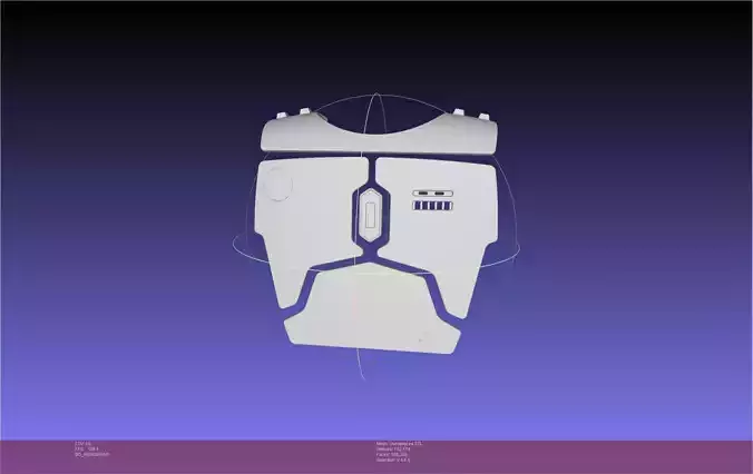 Star Wars Book Of Boba Fett Chetpieces 3D print model