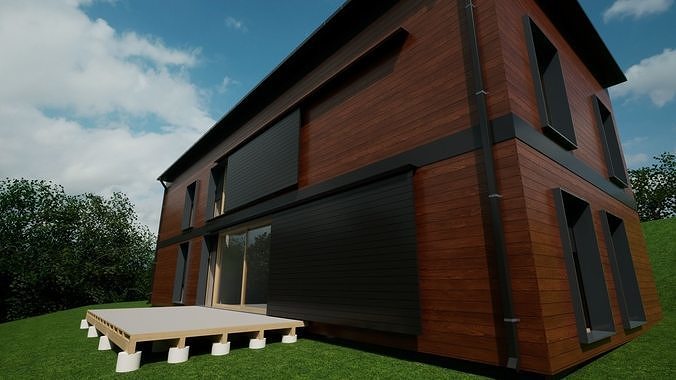 residential house 3D model