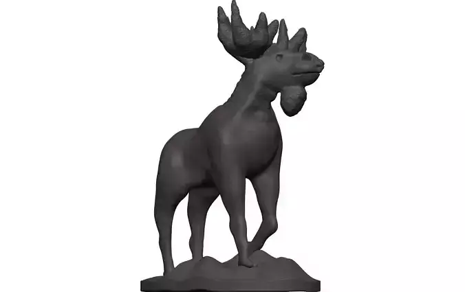 Moose statue
