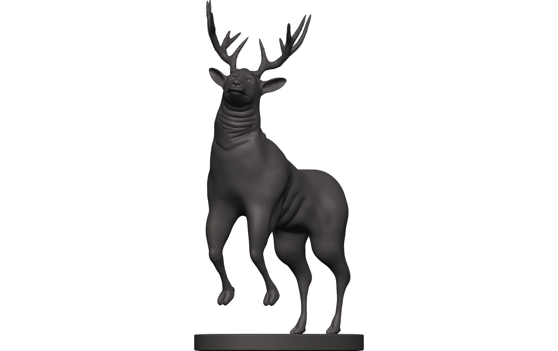 Mule Deer 3D model_2