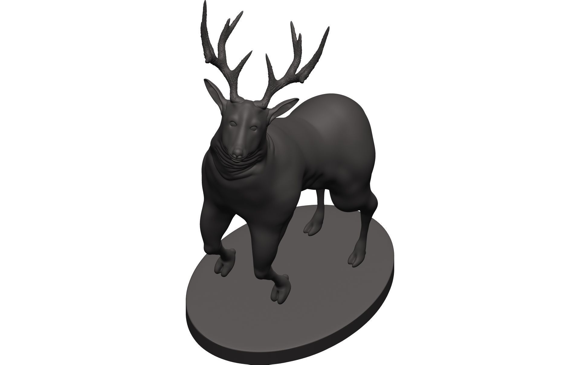 Mule Deer 3D model_9