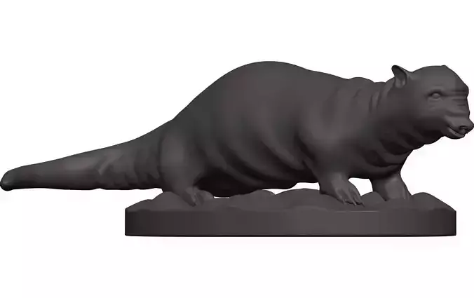 Otter animal figurine