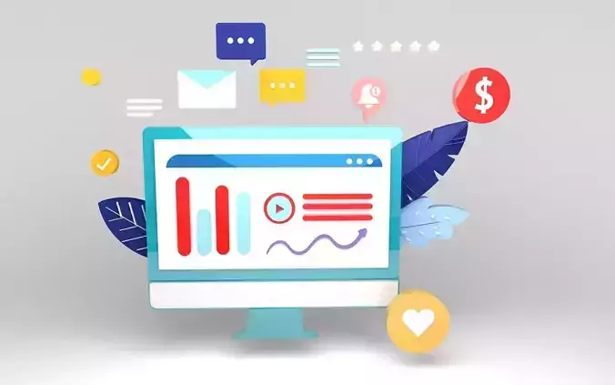 Website design  - web-developers 3D model