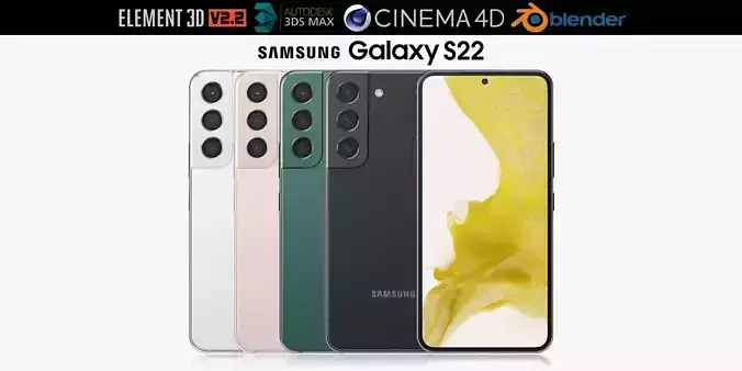 Samsung Galaxy S22 primary colors