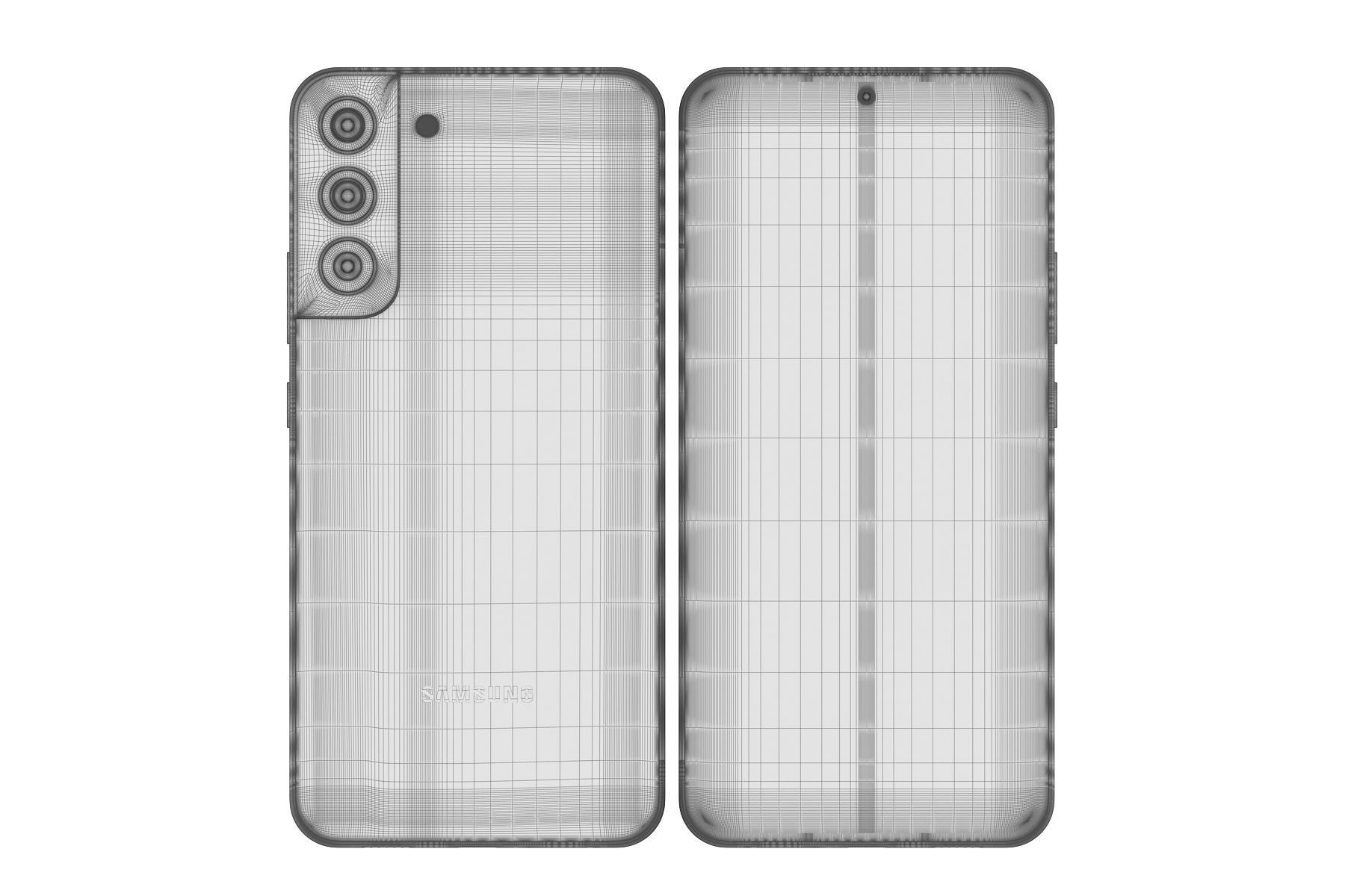 Samsung Galaxy S22 Plus primary colors 3D model_25